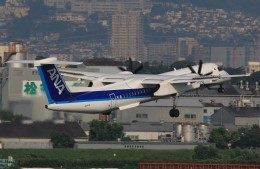 toyama1049さんが、伊丹空港で撮影したANAウイングス DHC-8-402Q Dash 8の航空フォト（飛行機 写真・画像）