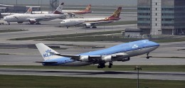 香港国際空港 - Hong Kong International Airport [HKG/VHHH]で撮影されたKLMオランダ航空 - KLM Royal Dutch Airlines [KL/KLM]の航空機写真