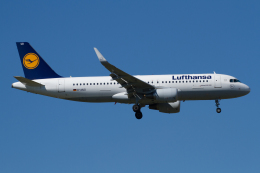 よっしぃさんが、フランクフルト国際空港で撮影したルフトハンザドイツ航空 A320-214の航空フォト（飛行機 写真・画像）