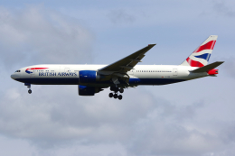 PASSENGERさんが、ロンドン・ヒースロー空港で撮影したブリティッシュ・エアウェイズ 777-236/ERの航空フォト（飛行機 写真・画像）