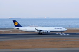 山の男さんが、中部国際空港で撮影したルフトハンザドイツ航空 A340-311の航空フォト（飛行機 写真・画像）