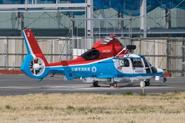 Narita spotterさんが、東京ヘリポートで撮影した川崎市消防航空隊 AS365N3 Dauphin 2の航空フォト（飛行機 写真・画像）