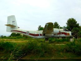 まいけるさんが、ホア ヒン空港で撮影したタイ王国国家警察庁 DHC-4A Caribouの航空フォト（飛行機 写真・画像）