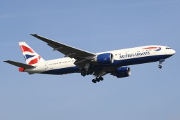 masa707さんが、ロンドン・ヒースロー空港で撮影したブリティッシュ・エアウェイズ 777-236/ERの航空フォト（飛行機 写真・画像）