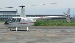 航空フォト：JA12AC 北陸航空 R44