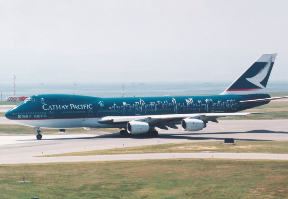 キャセイパシフィック航空 B747 1/200 1/500 B747-200 キャセイパシフィック VR-HKG その他/中古
