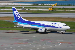 こすけさんが、那覇空港で撮影したANAウイングス 737-54Kの航空フォト（飛行機 写真・画像）