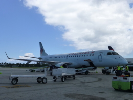 ケーキさんが、オーウェン ロバーツ国際空港で撮影したエア・カナダ ERJ-190-100 IGW (ERJ-190AR)の航空フォト（飛行機 写真・画像）