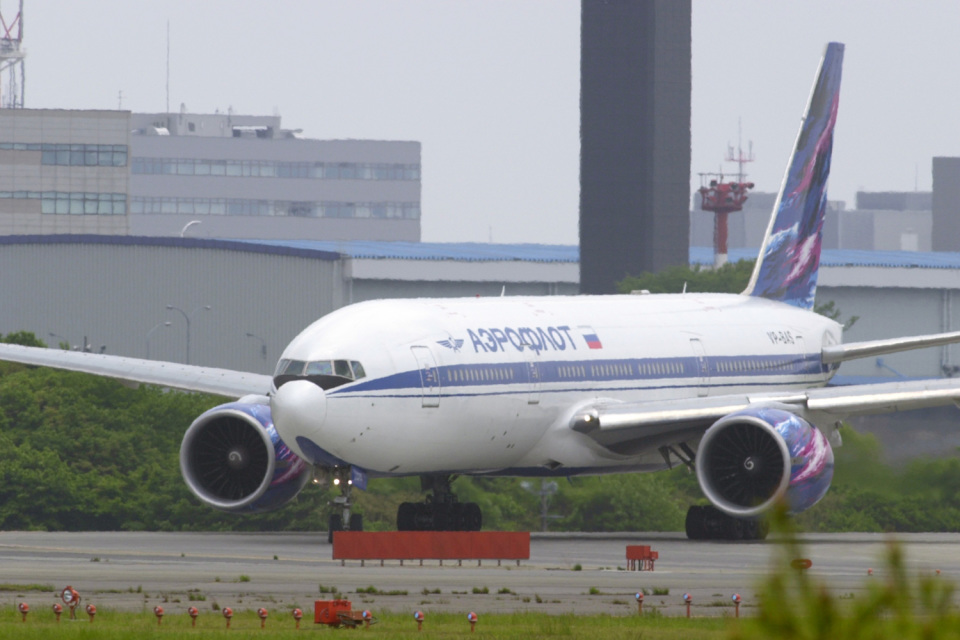 4/20着…ロシア／アエロフロート、ボーイング777 アエロフロートロシア航空、2019年3月31日より成田～モスクワ線