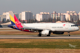 Toaruさんが、光州国際空港で撮影したアシアナ航空 A320-232の航空フォト（飛行機 写真・画像）