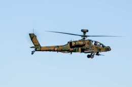NCT310さんが、習志野演習場で撮影した陸上自衛隊 AH-64Dの航空フォト（飛行機 写真・画像）