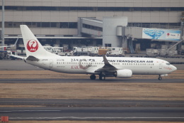 SKYLINEさんが、羽田空港で撮影した日本トランスオーシャン航空 737-8Q3の航空フォト（飛行機 写真・画像）