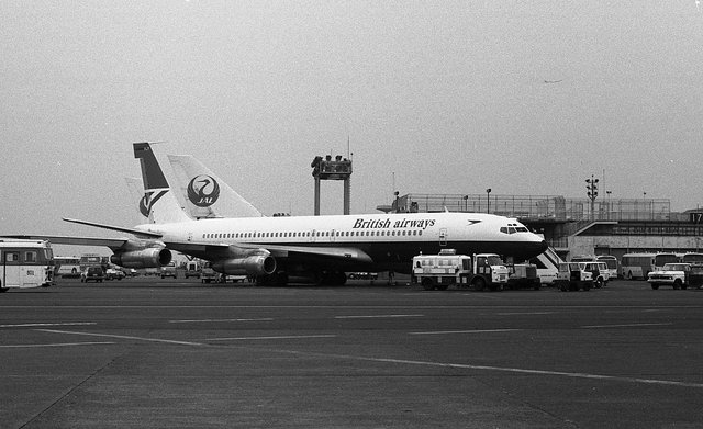 sin747さんが、羽田空港で撮影したブリティッシュ・エアウェイズ 707-336Cの航空フォト（飛行機 写真・画像）