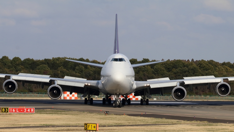 タイ国際航空 Planetags B747-400 タイ国際航空 Planetags B747-400 タイ国際航空、B747-400型機を全機