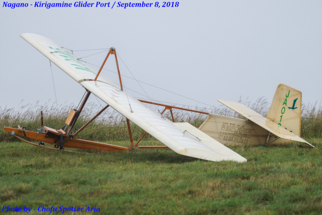 Chofu Spotter Ariaさんが、霧ヶ峰滑空場で撮影した日本個人所有 Hato K-14の航空フォト（飛行機 写真・画像）