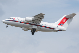 航空フォト：ZE700 イギリス空軍 BAe-146/Avro RJ