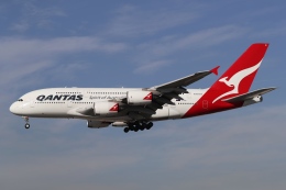 takoyanさんが、ロサンゼルス国際空港で撮影したカンタス航空 A380-842の航空フォト（飛行機 写真・画像）