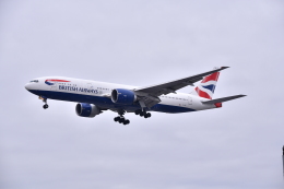 KAGURA-747さんが、ロンドン・ヒースロー空港で撮影したブリティッシュ・エアウェイズ 777-236/ERの航空フォト（飛行機 写真・画像）