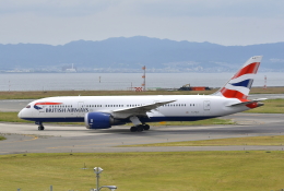 kix-booby2さんが、関西国際空港で撮影したブリティッシュ・エアウェイズ 787-8 Dreamlinerの航空フォト（飛行機 写真・画像）