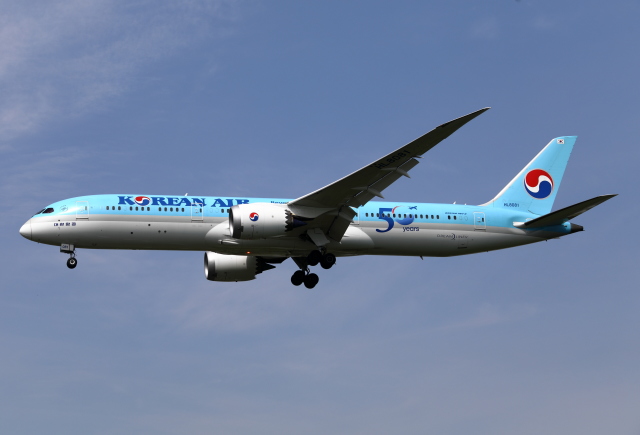 大韓航空　バレッタ　ブルー 大韓航空、本日2024年9月2日より鹿児島～ソウル/仁川線を増便