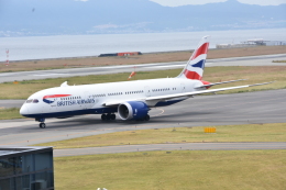 M.Tさんが、関西国際空港で撮影したブリティッシュ・エアウェイズ 787-8 Dreamlinerの航空フォト（飛行機 写真・画像）
