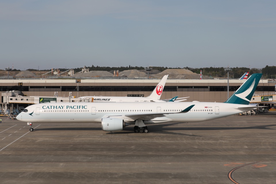 キャセイパシフィック航空Airbus350-1000 1/400 A350-1000 キャセイパシフィック航空 B-LXB | ひ