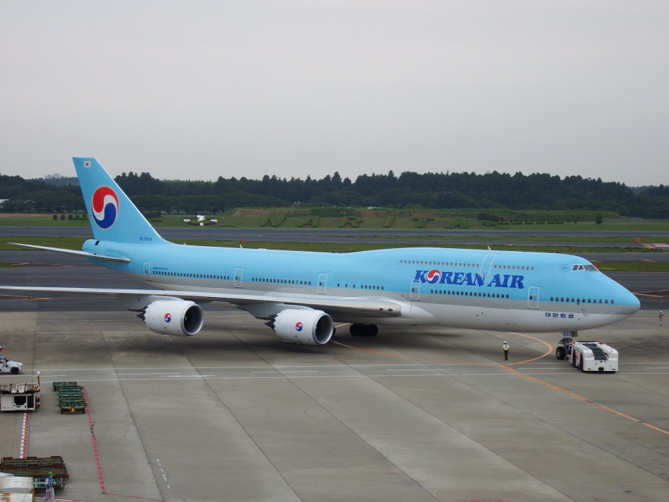 大韓航空 Boeing 747-8 HL7633 成田国際空港 航空フォト | by Akihiko ...