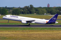 PASSENGERさんが、ベルリン・テーゲル空港で撮影したルフトハンザドイツ航空 A321-131の航空フォト（飛行機 写真・画像）