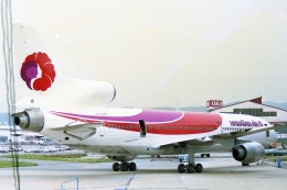 未使用 ハワイアン航空 Lockheed L-1011 1/500 ハワイアン航空 ロッキード L-1011 トライスター 航空フォト