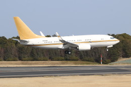 airdrugさんが、成田国際空港で撮影した南山公務 737-7ZH BBJの航空フォト（飛行機 写真・画像）