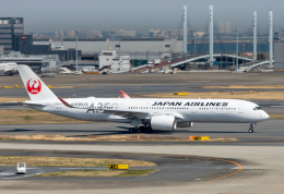 jjieさんが、羽田空港で撮影した日本航空 A350-941の航空フォト（飛行機 写真・画像）