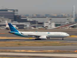 jjieさんが、羽田空港で撮影したガルーダ・インドネシア航空 A330-343Xの航空フォト（飛行機 写真・画像）