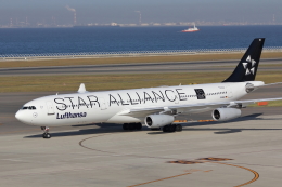 航空フォト：D-AIGC ルフトハンザドイツ航空 A340-300