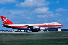 ボーイング747-200 エア・カナダ 航空フォト(飛行機 写真・画像