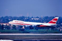 パール大山さんが、ロサンゼルス国際空港で撮影したトランス・ワールド航空 747-156の航空フォト（飛行機 写真・画像）