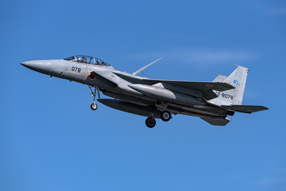 航空自衛隊 Mitsubishi F-15DJ Eagle 12-8078 岐阜基地 航空
