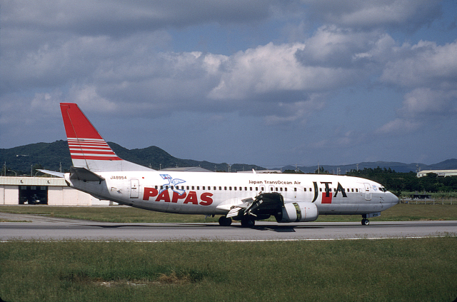 航空フォト：JA8954 日本トランスオーシャン航空 737-400