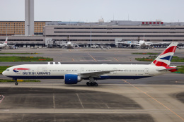 kikiさんが、羽田空港で撮影したブリティッシュ・エアウェイズ 777-36N/ERの航空フォト（飛行機 写真・画像）