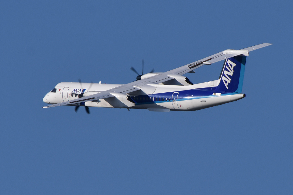 ANA全日空 DHC-8-402Q JA855A 1/400 ANA All Nippon Airways DHC-8-402Q JA855A 1:400 Model