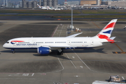 やつはしさんが、羽田空港で撮影したブリティッシュ・エアウェイズ 787-8 Dreamlinerの航空フォト（飛行機 写真・画像）