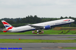 Chofu Spotter Ariaさんが、成田国際空港で撮影したブリティッシュ・エアウェイズ 777-336/ERの航空フォト（飛行機 写真・画像）