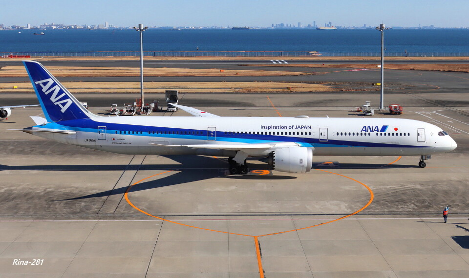 全日空 Boeing 787-10 JA901A 羽田空港 航空フォト | by RINA