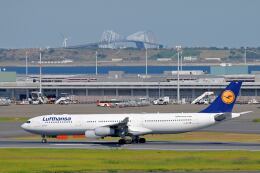 シグナス021さんが、羽田空港で撮影したルフトハンザドイツ航空 A340-313Xの航空フォト（飛行機 写真・画像）