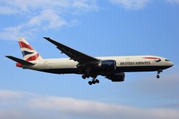 フッ軽の極美さんが、ロンドン・ヒースロー空港で撮影したブリティッシュ・エアウェイズ 777-236/ERの航空フォト（飛行機 写真・画像）