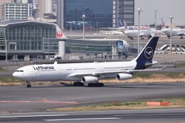KAZFLYERさんが、羽田空港で撮影したルフトハンザドイツ航空 A340-313Xの航空フォト（飛行機 写真・画像）