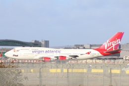 ヴァージンアトランティック航空 Aviationtag ボーイング747-400 747 Skin Tag | Boeing 747 G-VAST Keychain | Aviationtag