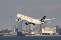 wingace752さんが、羽田空港で撮影したルフトハンザドイツ航空 A340-313Xの航空フォト（飛行機 写真・画像）