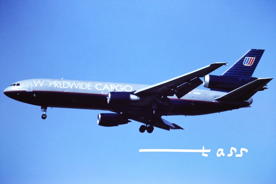 UA ユナイテッド航空 Aviationtag DC-10-30 Aviationtag McDonnell Douglas DC-10 N326FE Keychian