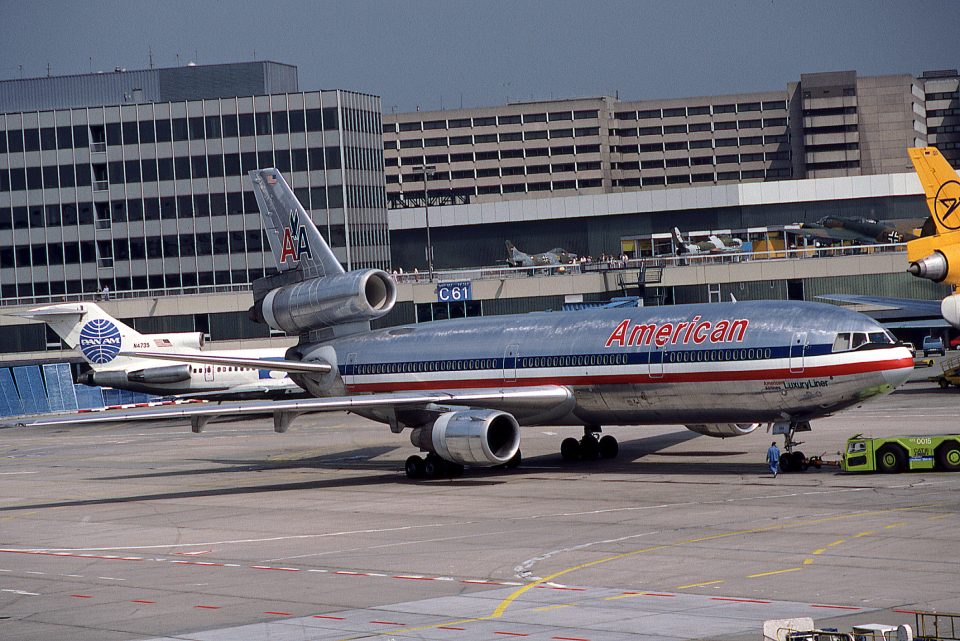 アメリカン航空 McDonnell Douglas DC-10 N144AA フランクフルト