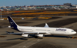 koei5000さんが、羽田空港で撮影したルフトハンザドイツ航空 A340-313Xの航空フォト（飛行機 写真・画像）